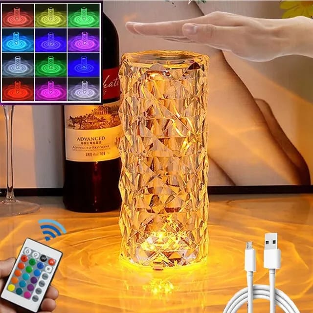 LED Music Crystal Lamp